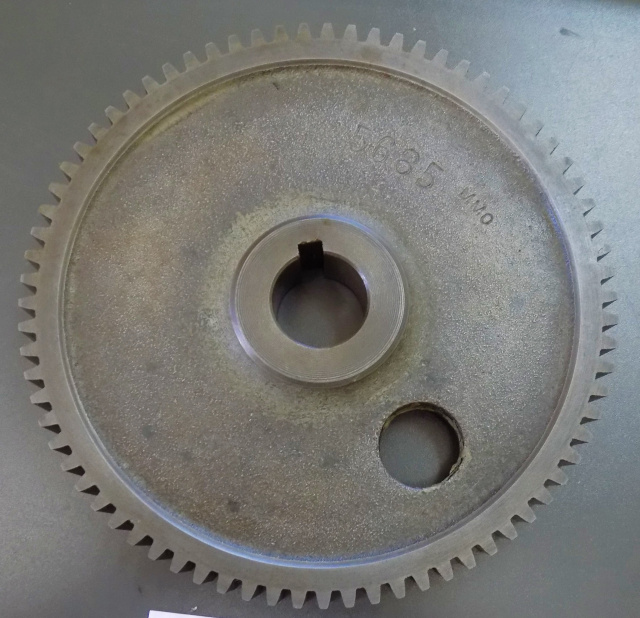 Hobart 8141-84141-84-142-84142 Buffalo Chopper Worm Wheel Gear 75 Tooth Part P-12237 Used